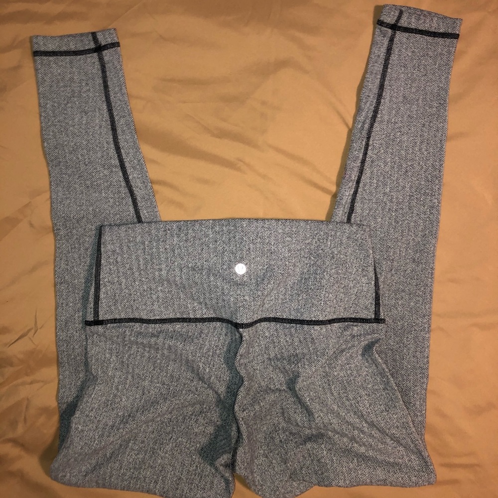 Lululemon Wunder Under Herringbone • Size 10
